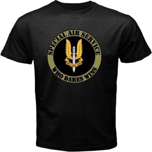 British SAS Special Air Service Logo Mens T-Shirt Size S-3XL