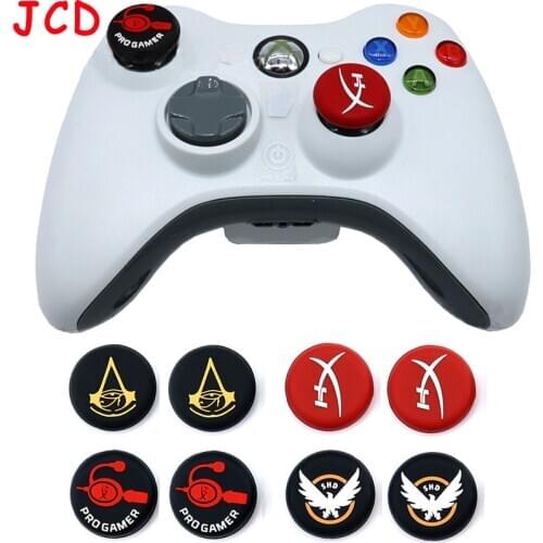 2PCS For Sony Dualshock 3/4 PS3 PS4 Xbox One 360 Switch Pro Controller Thumb Stick Grip Cap Joystick Cover Case