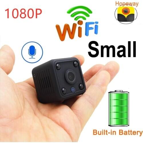 Mini WiFi Camera HD 1080P Night Vision Security Small Camera Recorder Waterproof Camcorder Remote Monitor Video Micro Camera