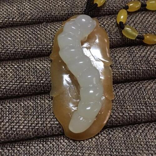 Natural jade pixiu Jade pendant Lucky pixiu X10820800268