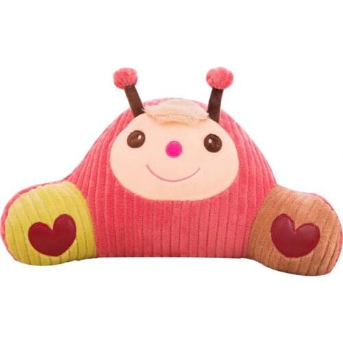 Cartoon Pillow Office Waist Cushion Seat Student Back/Waist Support Cushion Cute Pregnant Woman Pillow Car Lumbar Pillow