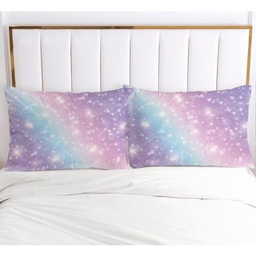 1pc Colorful Pillow cover Pillow case Bedding Pillowcase Pillowcovers decorative 50x70 50x75 3D Print Colorful star