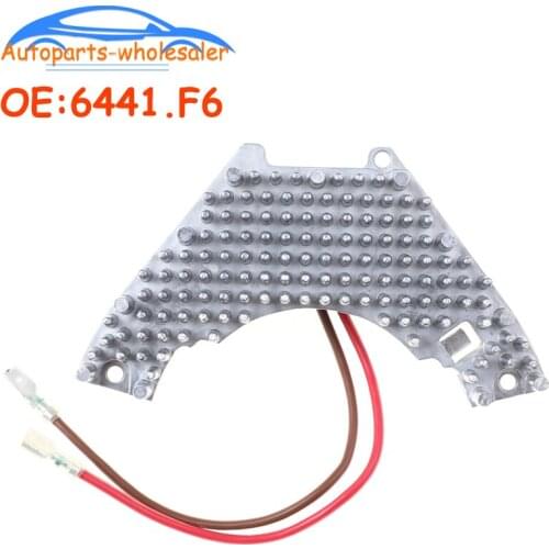 New 6441.F6 6441F6 Blower Motor Fan Heater Resistor For Citroen Dispatch I/II/ Synergie 9790339580/6441.A1/5HL351321-121