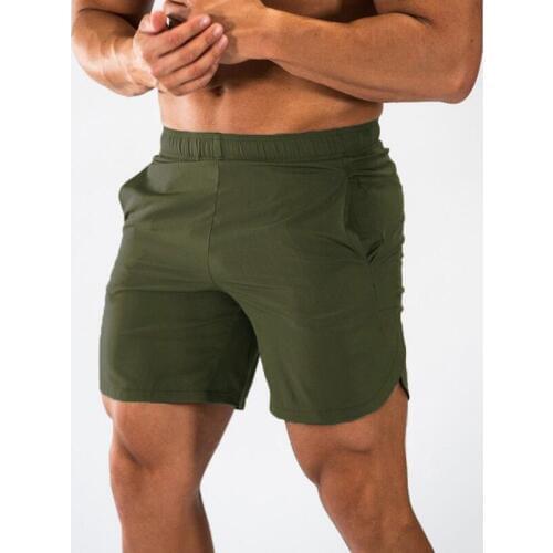 New Fashion Mens Fitness Bodybuilding Shorts Man Summer Gyms Workout Breathable Quick Dry Sportswear Jogger Beach Short Pants