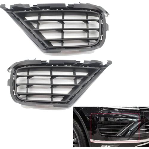 Car Front Lower Bumper Fog Light Grille Fit for VW Touareg 2015-2017 Grill