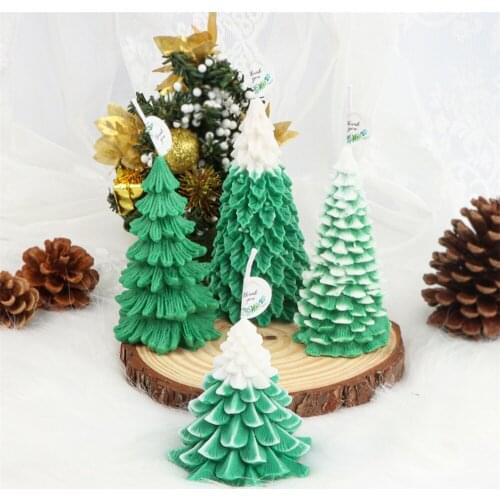 Christmas Scented Soap Mould Tool Santa Claus Gift for Children Friends Cake Baking Family Silicone Candle Home Decor Mold