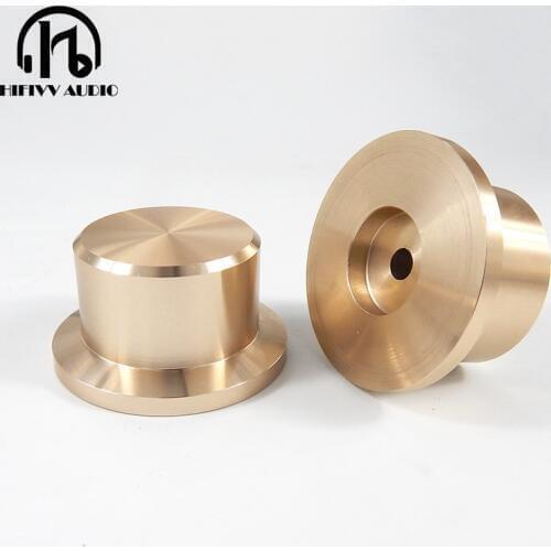 Knob Aluminum Volume knob 1pcs Diameter 48mm Height 26mm amplifier knob speaker Potentiometer knob