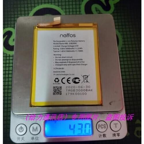 3000mAh NBL-35B3000 Replacement Battery for TP-link Neffos C7 TP910A TP910C Rechargeable Li-polymer Bateries Bateria