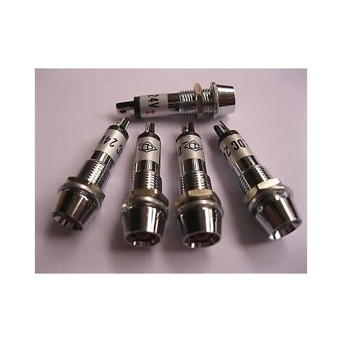 100 pcs LED Indicator Red green yellow Color DC12V DC 24V AC220V New