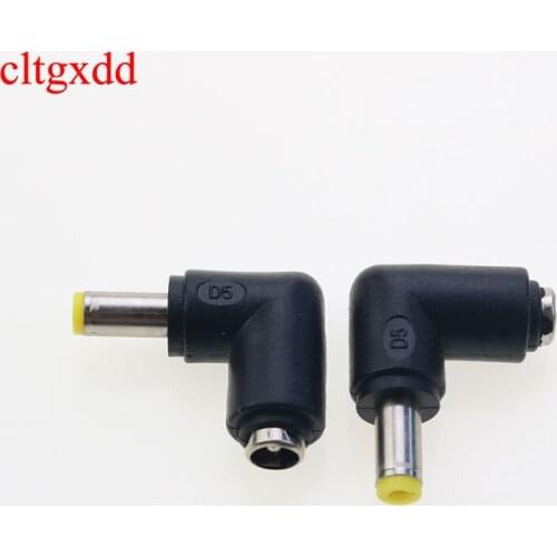 1PCS 5.5x2.1mm Female Jack To 5.0x1.7mm MALE PLUG Power Connector Adapter Laptop 5.5*2.1 to 5.0*1.7mm