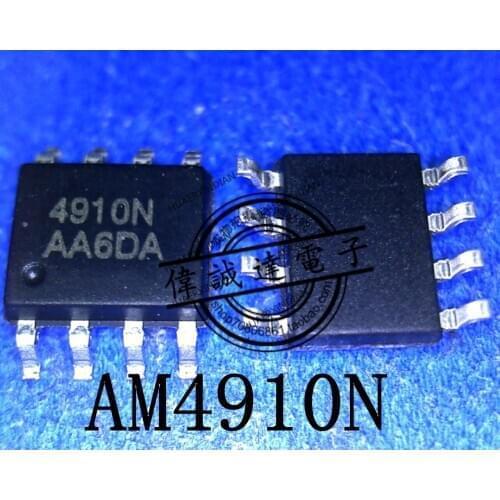 1Pieces New Original AM4910N-T1-PF AM4910N 4910N SOP8 2 In Stock Real Picture