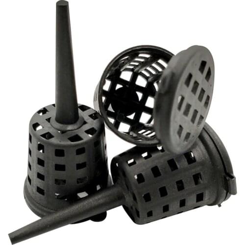 10 PCS Plastic Fertilizer Mesh Basket with Lid Planting Food Net Pot Garden Nutrition Cups for Succulent Orchid Bonsai wzpi