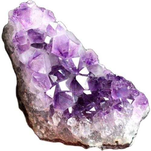 100% natural amethyst cluster point reiki healing mineral collection wedding home decoration gift