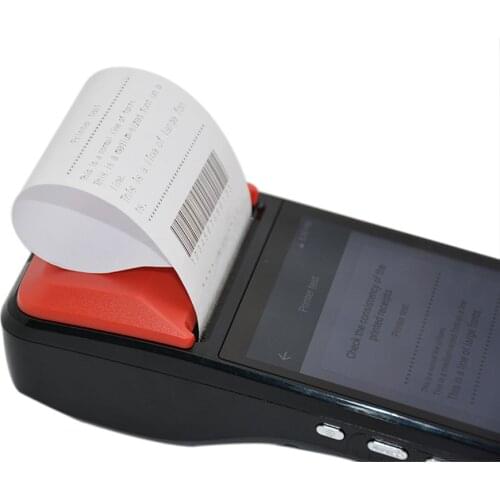 Android 7.1 Handheld 4G EFT POS Terminal with Printer NFC Reader Barcode Scanner R330 High Performance