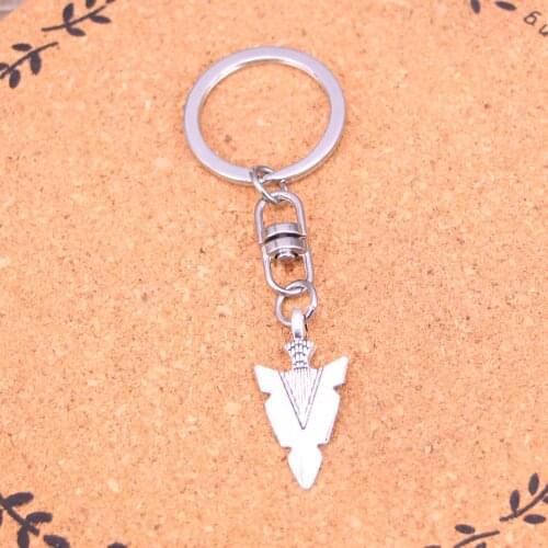Fashion indian arrowhead dagger Keychain Pendant Key Rings Shoulder Bag Purse Car Accessories for Women Girl Kids Gift