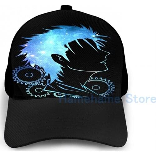 Fashion Okabe Steins;Gate Basketball Cap men women Graphic print black Unisex adult hat