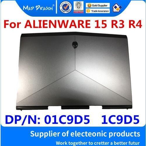 New original Laptop 15.6" HFD UHD LCD Back Cover gray For Dell ALIENWARE 15 R3 R4 AW15 R3 R4 AM26S000200 01C9D5 1C9D5