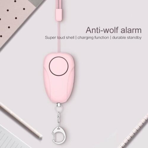Gift Self Defense Alarm Emergency Self Protection Girl Women Elderly Cute Security Alarm Alert 120dB Portable Self Defence Alarm