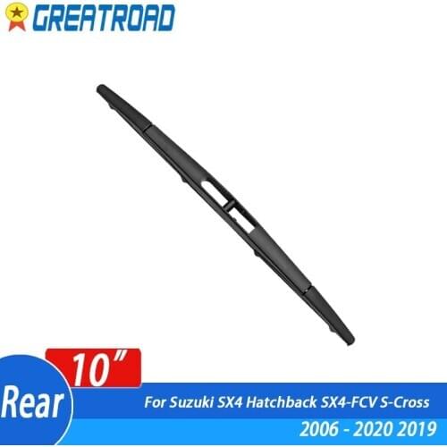 Wiper 10" Rear Wiper Blade For Suzuki SX4 Hatchback SX4-FCV S-Cross 2006 - 2020 2019 Windshield Windscreen Rear Window