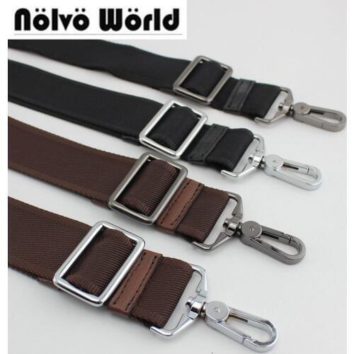 10pcs Mix color available 38mm wide nylon belt strap,replace men bags long shoulder strap,man laptop bag straps