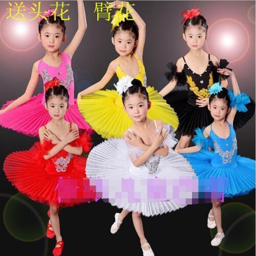 Colros Girls Ballet Ballroom dancing Dress princess dress Party Costume Ballet Dress Kids Tutu Leotard Dancewear Costumes