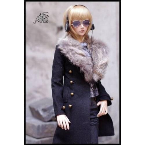 1/3 BJD doll Windbreaker Woolen coat clothes Accessories for BJD/SD ID72 Strong uncle,not include doll,shoes,wig and other E2677