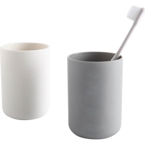 1Pc Mouthwash cup Plastic Cup Toothbrush Holders Washing Drinking Home Bathroom Lightweight Tooth Mug Washing Tooth Mug
