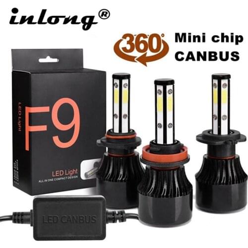 2Pcs H4 LED Bulbs H7 Led H11 H8 9006 HB4 9005 HB3 Auto Led Car Headlight 14000LM High Low Beam Lamps Automobile Lights 6000K 12V
