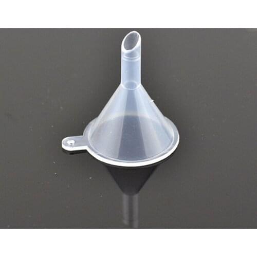 2020 10Pcs Plastic Small Funnels For Perfume Liquid Essential Oil Filling Empty Bottle Packing Tool
