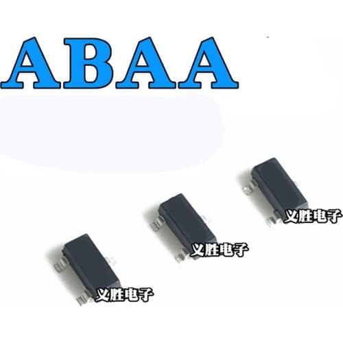 25PCS SMD Reset Chip MAX809 MAX809M MAX809MEUR ABAA Silk Screen SOT-23