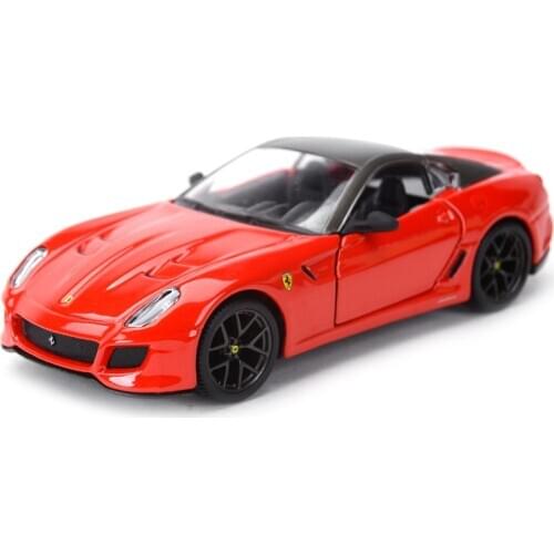 Bburago 1:32 599 GTO Sports Car Static Simulation Die Cast Vehicles Collectible Model Car Toys