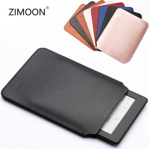 6' Tablet Sleeve Bag PU Leather Case for Amazon Kindle Paperwhite 2 3 Kindle 8 th Voyage Cover E-book Pouch for Kindle 6 inch