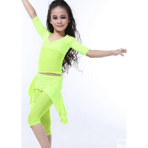 Hot sale kids child Belly Dance Wears Costumes Child Bollywood dancing Suits Girl Dance Do Ventre pratice Dresses