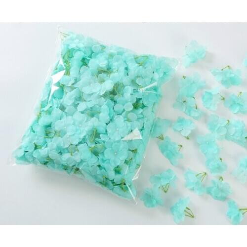 Artificial Flowers Head Simulation Hydrangea Flowers Flower Head Hairpin DIY Decorative Flower Hat Shoes DIY Material