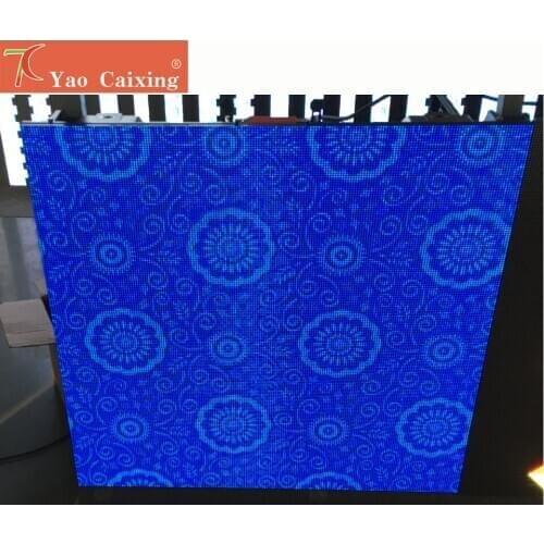 China maufacturer sales SMD indoor full color rental advertisement screen cabinet wall panel led video display