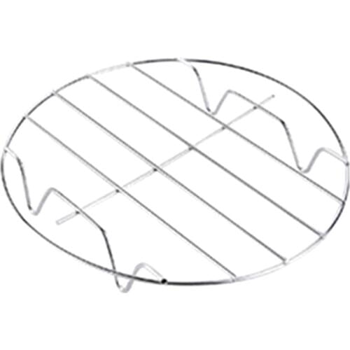 1pc Round Cooking Rack Stainless Steel Steaming Rack Pot Steaming Tray Wire Stand Steamer Rack Cookware Kitchen Accessories