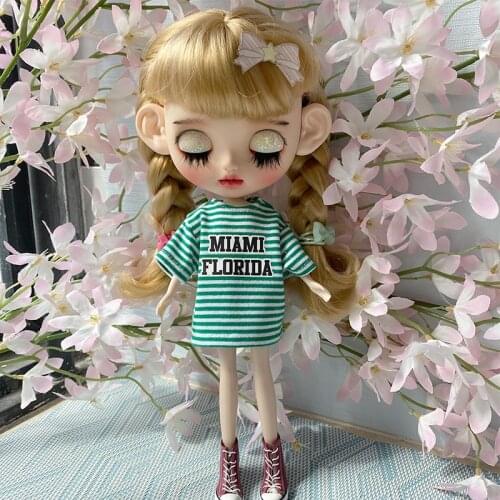 Blyth Doll Clothe Blyth Outfit Suit for 1/6 BJD Licca Body Suit Toy Girl Gift for Doll Customized