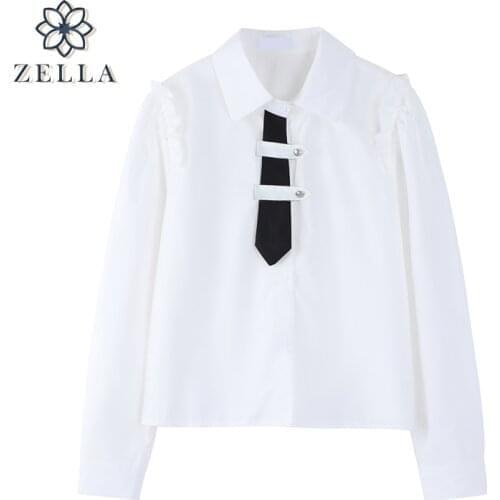 Белые блузки Liser China At AliExpress