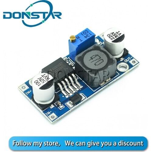 LM2596S step-down power supply module 3A adjustable step-down module LM2596S-ADJ LM2596 DC-DC voltage regulator 24V 12V 5V 3V