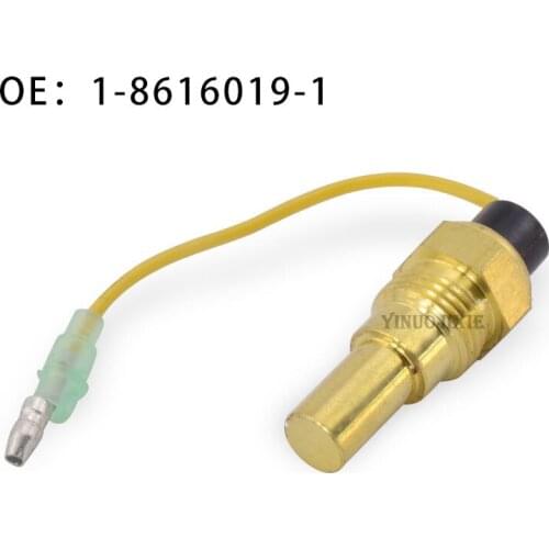 The new excavator parts are suitable for Hitachi X200-2/EX200-3/engine 6BD1 water temperature sensor OE: 1-8616019-1 186160191