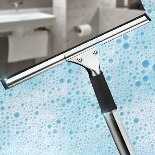 25/35/45cm Washing Glass Wiper Window Brushes Table Scraper Glass Brush Mirror Tile Window Cleaner Tool For Home Hotel