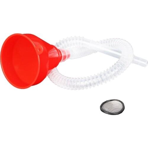 Universal Motor Truck Vehicle Plastic Fill Funnel Soft Pipe Petrol Tube Diesel