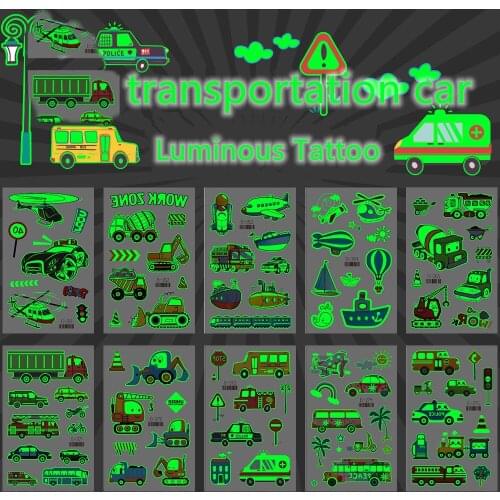 Temporary Tattoo Sticker Horror Cat Bat Terror Wound Realistic Blood Injury Scar Tattoo Sticker for Halloween Makeup Body Art