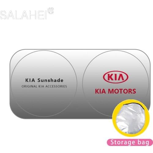 Car Window Interior Fold Sunshade Cover Protector For Kia Motors K2 K3 K5 Sportage 3 Sorento Ceed Cerato R Rio 3 4 K2 K3 X-Line