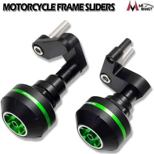 Motorcycle CNC Falling Protection Frame Slider Fairing Guard Crash Pad Protector For KAWASAKI ZX-10R ZX10R ZX 10R 2008 2009 2010