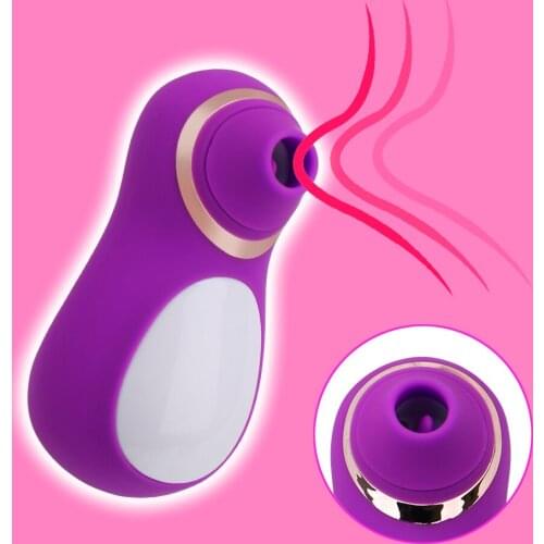Nipple Tongue Vibrator 10 Speeds Clitoral Sucking Vibrator Sex Oral Licking G spot Clitoris Stimulator Silicone