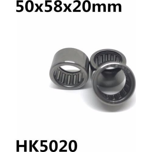 10pcs HK5020 50x58x20 mm 57941/50 Bearing Shell Type Needle Roller Bearings High Quality HK505820