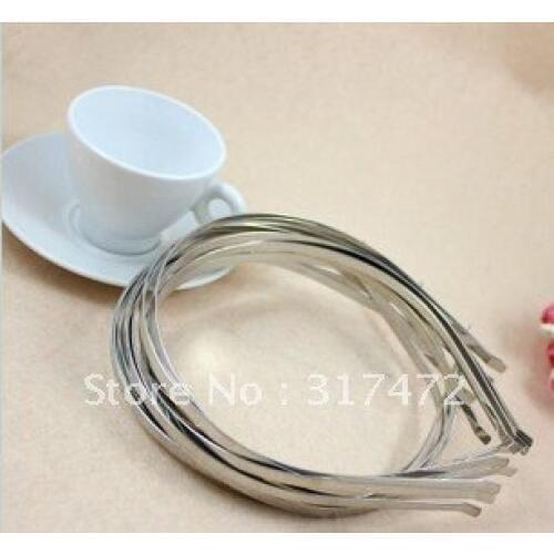 4mm Hair Band Head Bow Make Jewely findings 200pcs