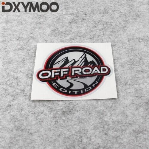 5PCS Car Styling Decals dventure Motorcycle Bike Sticker Bumper for OFF ROAD 4X4 EDITION Car Exterior Accessories