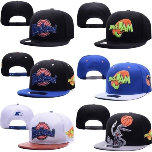 Space Basketball Jam Hat Baseball Cap Unisex Hip-hop Adjustable Hat for Adults Sport Cosplay Props 7 Types